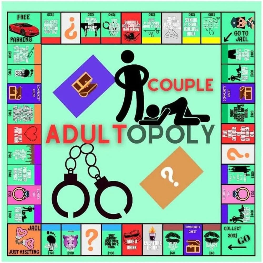 Adultopoly Board Game