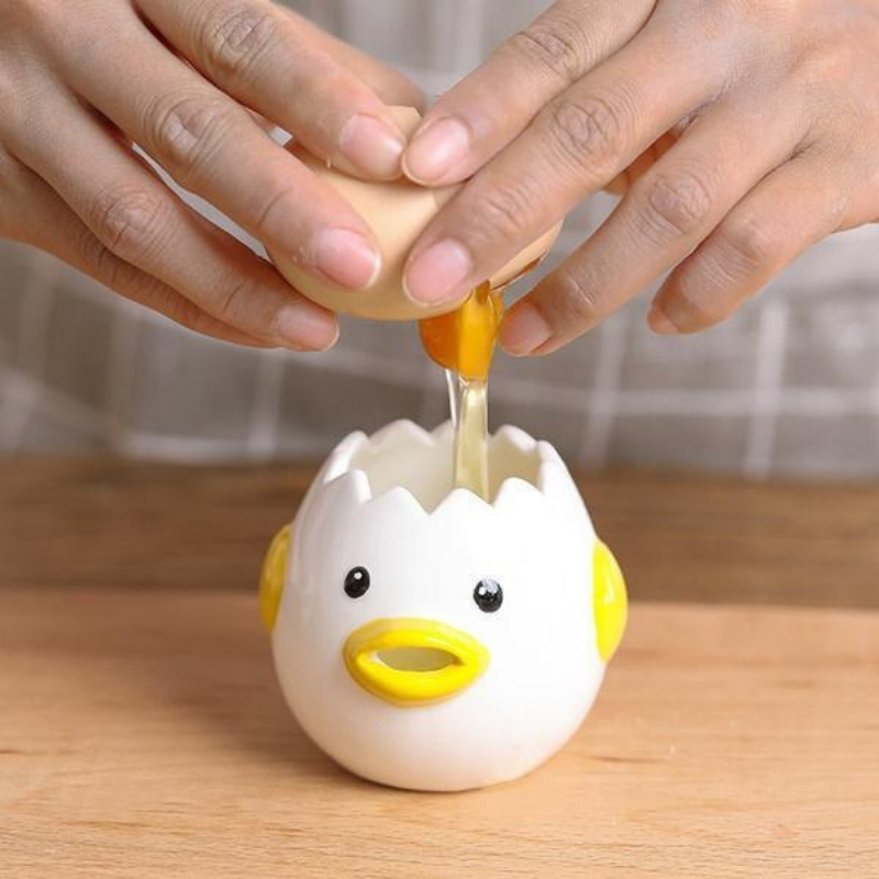 Cartoon Egg Yolk Separator