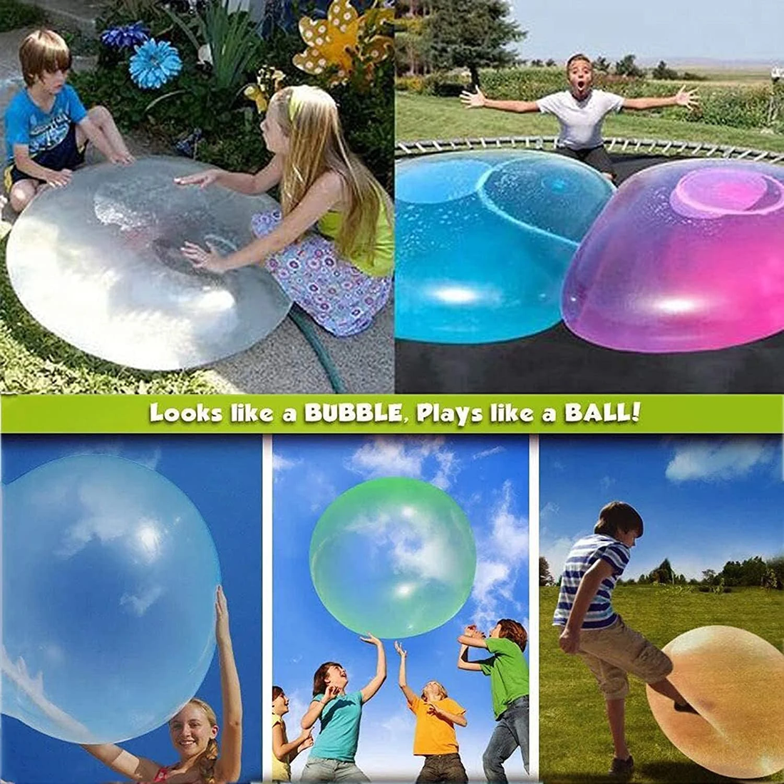 Amazing Giant Bubble Ball