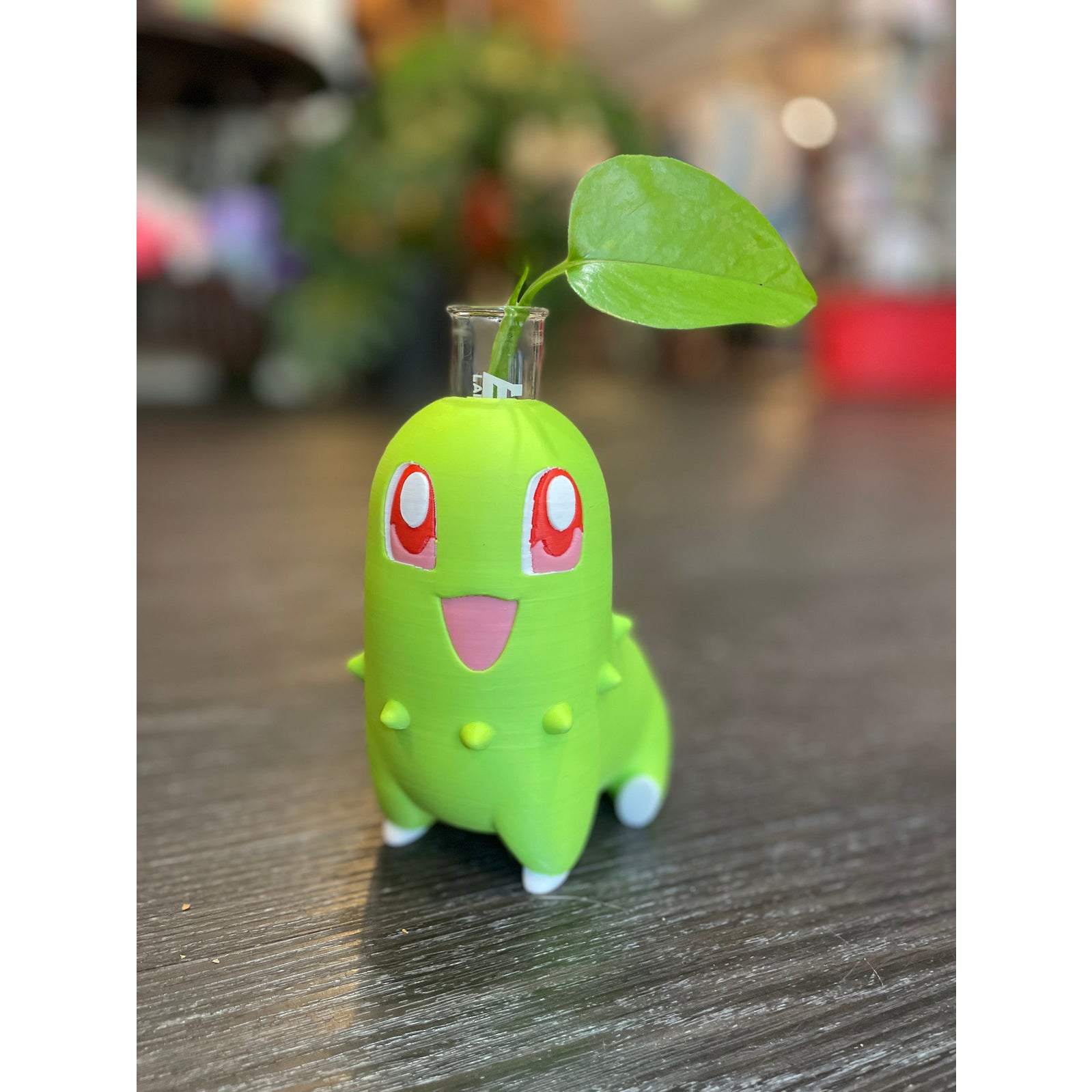 Chikorita Test Tube Planter