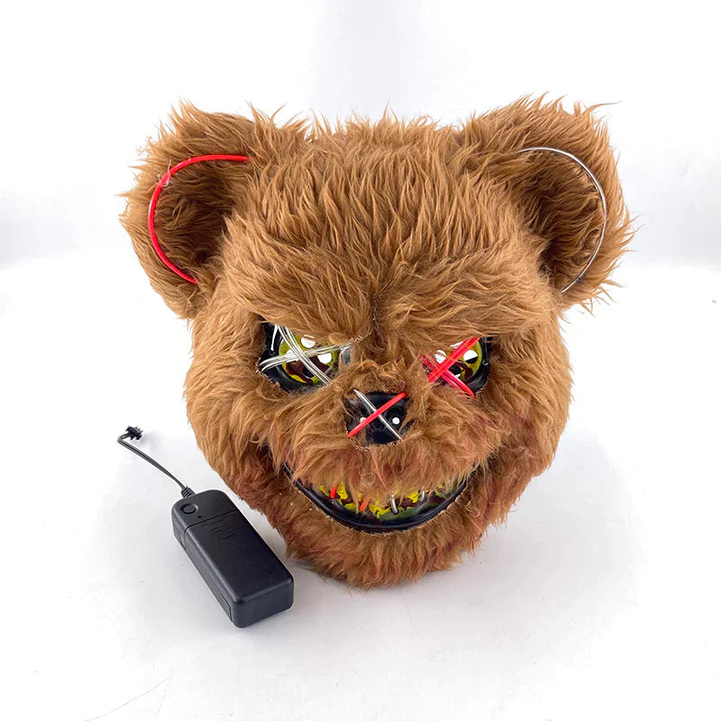 Spooktacular Halloween Teddy LED Mask